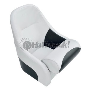Кресло Flip up с крепежной пластиной серо-черное
