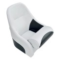 Кресло Flip up с крепежной пластиной серо-черное
