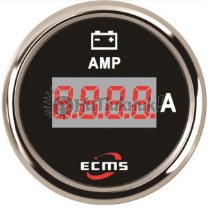 Цифровой амперметр ECMS PEA-BS±150A 52мм черный