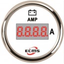 Цифровой амперметр ECMS PEA-WS±150A 52мм белый