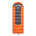 Спальный мешок с капюшоном Nature Hike F400 (200cm+30cm)*90cm оранж