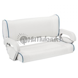 Двойное кресло-диван Double Bucket Seat белое