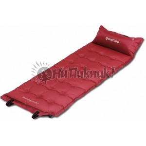 Самонадувающийся коврик KingCamp Base Camp Comfort красный