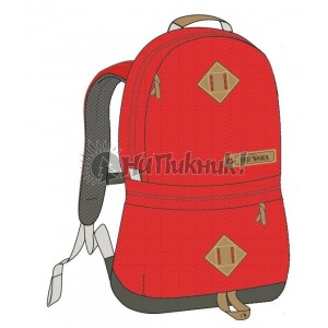 Рюкзак городской Tatonka Hiker Bag red